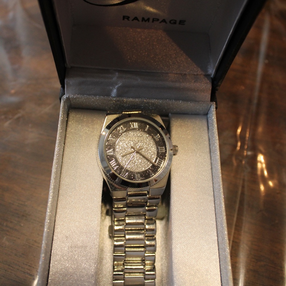 Brand New Rampage Silver Watch